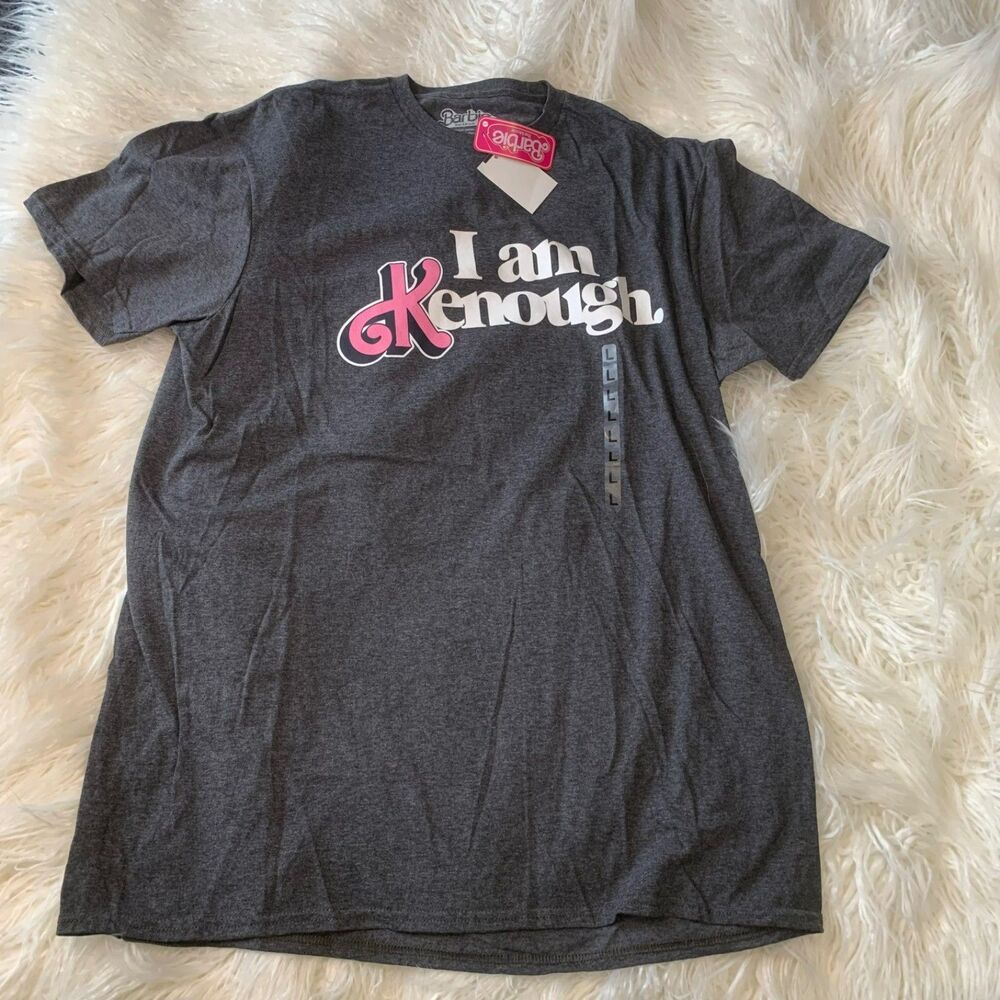 NWT Barbie The Movie I AM KENOUGH Graphic Tee T-shirt Unisex Large